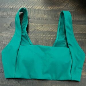 Pink Victoria’s Secret Sports Bra Green size S